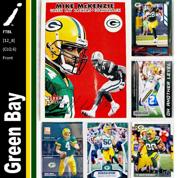 NFL Other - Green Bay Packers 6 Card Lot - FTBL [12_8]